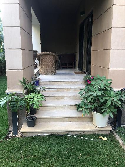 Apartment with garden for sale in Katameya Plaza  